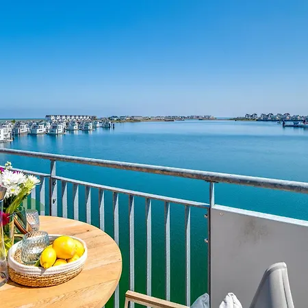 Apartment Sea Mojo- Meerblick, Infrarotauna, Terrasse Olpenitz