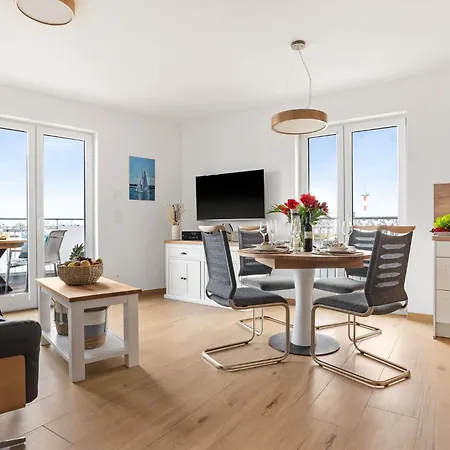 Sea Mojo- Meerblick, Infrarotauna, Terrasse Lejlighed Olpenæs