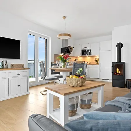 Sea Mojo- Meerblick, Infrarotauna, Terrasse Lejlighed Olpenæs